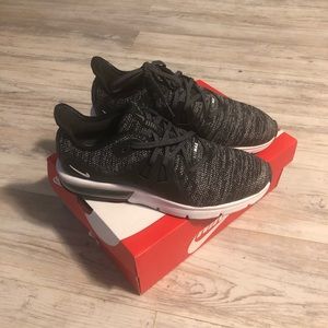 Nike air max -black/white